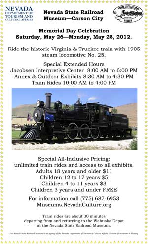 2012 Memorial Weekend Flyer