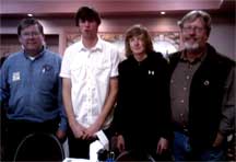 Mark Owens, Kevin Owen, Corby Jahn, Loren Jahn (Cristol Greer could not attend)