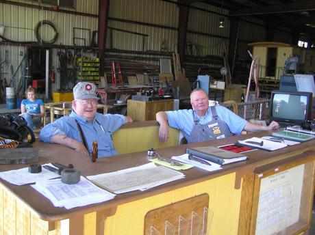 Annex duty with Jim and Keith