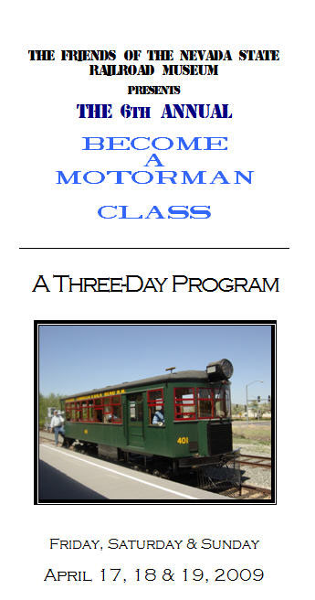 Motorman Brochure Front Page